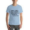 Folks, I don't trust children. They're here to replace us. - Stephen Colbert - Unisex Short Sleeve Jersey T-Shirt Funny quotes 7839131