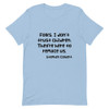 Folks, I don't trust children. They're here to replace us. - Stephen Colbert - Unisex Short Sleeve Jersey T-Shirt Funny quotes 7839131