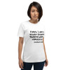Folks, I don't trust children. They're here to replace us. - Stephen Colbert - Unisex Short Sleeve Jersey T-Shirt Funny quotes 7839131