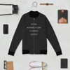 It's bad manners to keep a vacation waiting. - Bomber Jacket Funny quotes 7837942