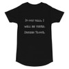 If you fall, I will be there. Signed: Floor. - Long Body Urban Tee Funny quotes 7836650