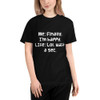 Me: Finally, I'm happy. LIfe: Lol, wait a sec. - Unisex Eco Tee Funny quotes 7838192