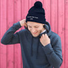 You are your own limit. - Pom Pom Knit Cap Motivational quotes 7835259