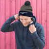 You are your own limit. - Pom Pom Knit Cap Motivational quotes 7835259