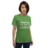 Please God, if you can't make me thin, make my friends fat. - Unisex Short Sleeve Jersey T-Shirt Funny quotes 7835536