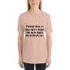 Please God, if you can't make me thin, make my friends fat. - Unisex Short Sleeve Jersey T-Shirt Funny quotes 7835536