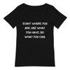 Start where you are. Use what you have. Do what you can. - Raw Neck Tee Motivational quotes 7838518