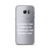 My biggest fear is being in the same place this time next year. - Samsung Case Motivational quotes 7838215