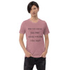 Did you know that DIET stands for: Did I Eat That? - Unisex Short Sleeve Jersey T-Shirt Funny quotes 7839625