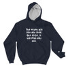 The truth will set you free. But first, it will piss you off. - Cotton Max Hoodie Funny quotes 7836706