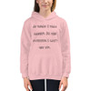 At night I fall asleep. In the morning I can't get up. - Kids Hoodie Funny quotes 7841145
