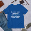 I hate it when I'm singing a song and the artist gets the words wrong. - Unisex Short Sleeve Jersey T-Shirt Funny quotes 7838650