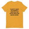 I hate it when I'm singing a song and the artist gets the words wrong. - Unisex Short Sleeve Jersey T-Shirt Funny quotes 7838650