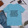 I hate it when I'm singing a song and the artist gets the words wrong. - Unisex Short Sleeve Jersey T-Shirt Funny quotes 7838650