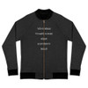 With great power comes great electricity bills! - Bomber Jacket Funny quotes 7838085