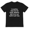I stopped fighting my inner demons. We're on the same side now. - Unisex Eco Tee Funny quotes 7838503