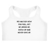 No matter how you feel, get up, dress up, show up and never give up. - Sports Bra Motivational quotes 7840367