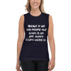 Maybe if we tell people the brain is an app, they'll start using it. - Muscle Tank Funny quotes 7839518
