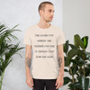 The more you weight the harder you are to kidnap. Stay safe eat cake. - Unisex Short Sleeve Jersey T-Shirt Funny quotes 7838508