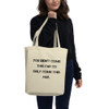 You didn't come this far to only come this far. - Organic Cotton Tote Bag Motivational quotes 7840525
