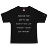 Can we just skip to the part of my life where I travel the world? - Heritage Jersey T-Shirt Funny quotes 7840803