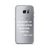 The secret of getting ahead is getting started. - Mark Twain - Samsung Case Motivational quotes 7838008