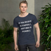 If you believe in yourself, anything is possible. - Raw Neck Tee Motivational quotes 7838550
