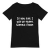If you fall, I will be there. Signed: Floor. - Raw Neck Tee Funny quotes 7836766