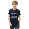 Start where you are. Use what you have. Do what you can. - Youth Short Sleeve Tee Motivational quotes 7835975