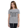 Don't stop when you're tired. Stop when you're done. - Youth Short Sleeve Tee Motivational quotes 7835343