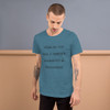 What do you call a thieving alligator? A Crookodile - Unisex Short Sleeve Jersey T-Shirt Funny quotes 7826258