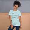 What do you call a thieving alligator? A Crookodile - Unisex Short Sleeve Jersey T-Shirt Funny quotes 7826258