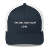 You are your own limit. - Retro Trucker Cap Motivational quotes 7835232