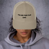 You are your own limit. - Retro Trucker Cap Motivational quotes 7835232