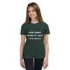 Good things happen to those who hustle. - Youth Short Sleeve Tee Motivational quotes 7835381