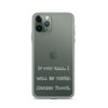 If you fall, I will be there. Signed: Floor. - iPhone Case Funny quotes 7833213