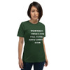Sometimes it takes a good fall to really know where you stand. - Unisex Short Sleeve Jersey T-Shirt Motivational quotes 7831303