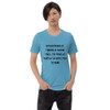 Sometimes it takes a good fall to really know where you stand. - Unisex Short Sleeve Jersey T-Shirt Motivational quotes 7831303