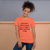 Sometimes it takes a good fall to really know where you stand. - Unisex Short Sleeve Jersey T-Shirt Motivational quotes 7831303