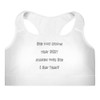 Did you know that DIET stands for: Did I Eat That? - Padded Sports Bra Funny quotes 7849089