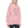 Nobody is perfect. My name is Perfect! - Kids Hoodie Funny quotes 7847947