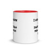 I used to think I am indecisive. But now I am not sure! - Ceramic Mug with Color Funny quotes 7848037