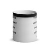 Friends: people who borrow my books and set wet glasses on them. - Glossy Black Magic Mug Funny quotes 7848502