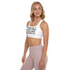 Please God, if you can't make me thin, make my friends fat. - Padded Sports Bra Funny quotes 7848972