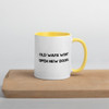 Old ways won't open new doors. - Ceramic Mug with Color Motivational quotes 7849234