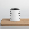 Tough times never last, but tough people do. - Robert H. Schuller - Ceramic Mug with Color Motivational quotes 7849051