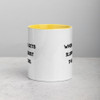 When life gets blurry adjust the focus. - Ceramic Mug with Color Motivational quotes 7849012