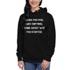 When you feel like quitting, think about why you started. - Unisex Hoodie Motivational quotes 7848216