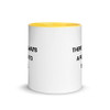 There is always a reason to smile. - Ceramic Mug with Color Motivational quotes 7849033