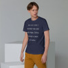 All my life I thought the air was free. Until I bought a bag of chips. - Unisex Organic Cotton T-Shirt Funny quotes 7848221
